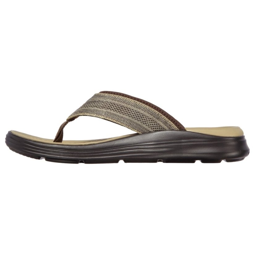Skechers Sargo - Point Vista Flat Sandals Mens Light Brown