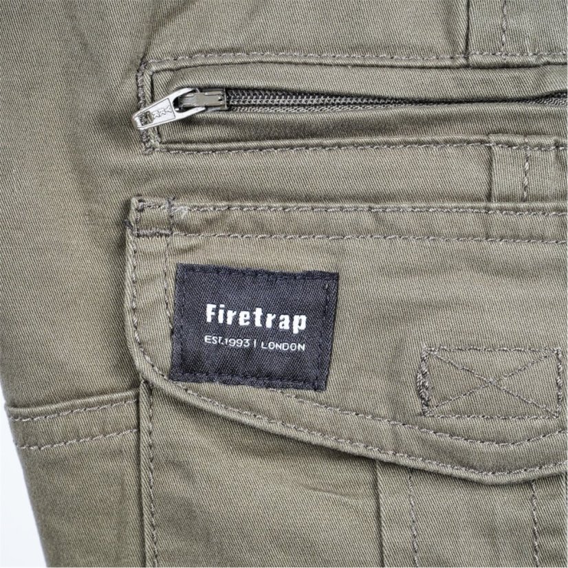 Firetrap Cargo Shorts Juniors Khaki