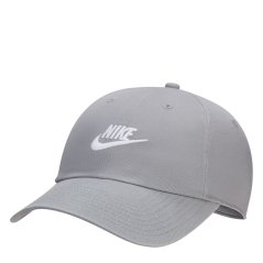 Nike Sportswear Heritage 86 Futura Washed Hat Grey/White