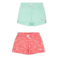 Reebok Kids' Ditzy Set Jersey Shorts Strawberry