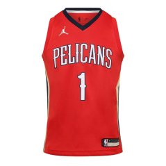 Nike New Orleans Pelicans Williamson #1 Jersey Red