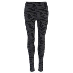 Golddigga All Over Print Leggings Ladies Black Camo Fear