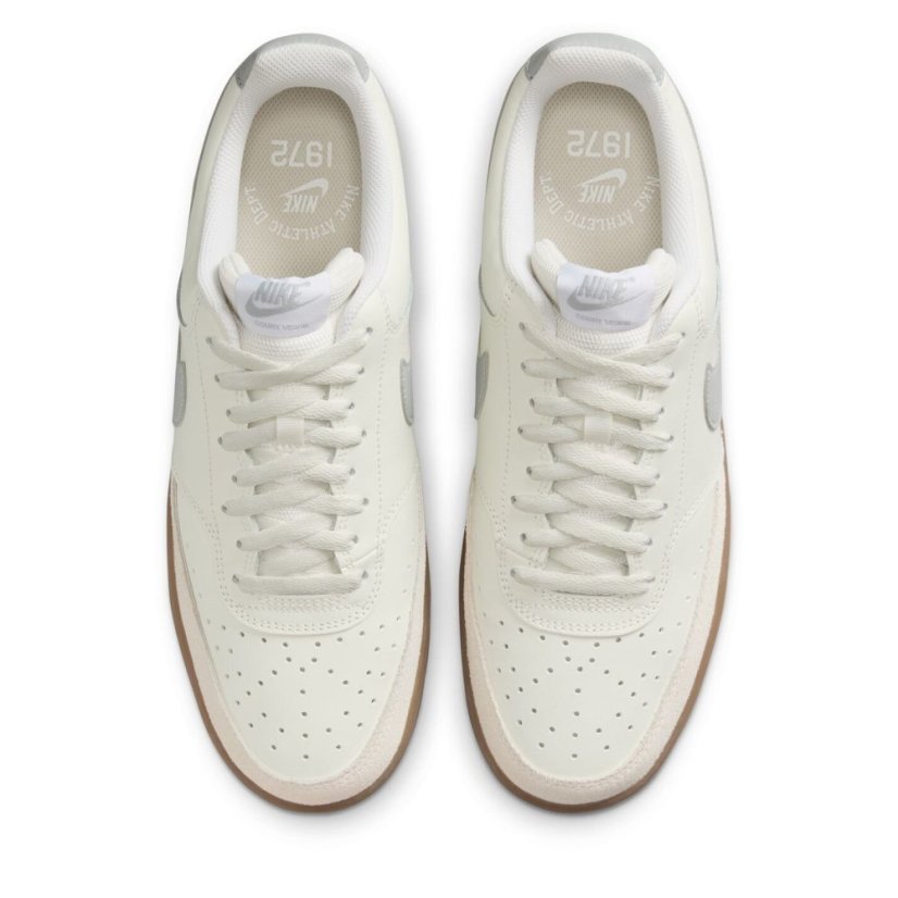 Nike Court Vision Low Trainers Mens Sail/Grey/Gum