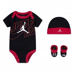 Air Jordan Jordan Jumpman 3-Piece Baby Set Black
