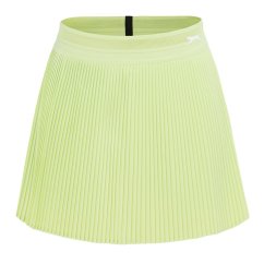 Slazenger Pleated Skort Womens Shadow Lime