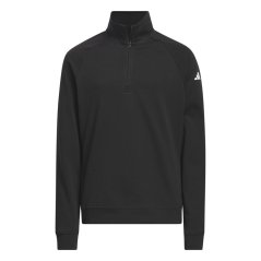 adidas 1/4 Zip Layer Pullover Junior Boys Black