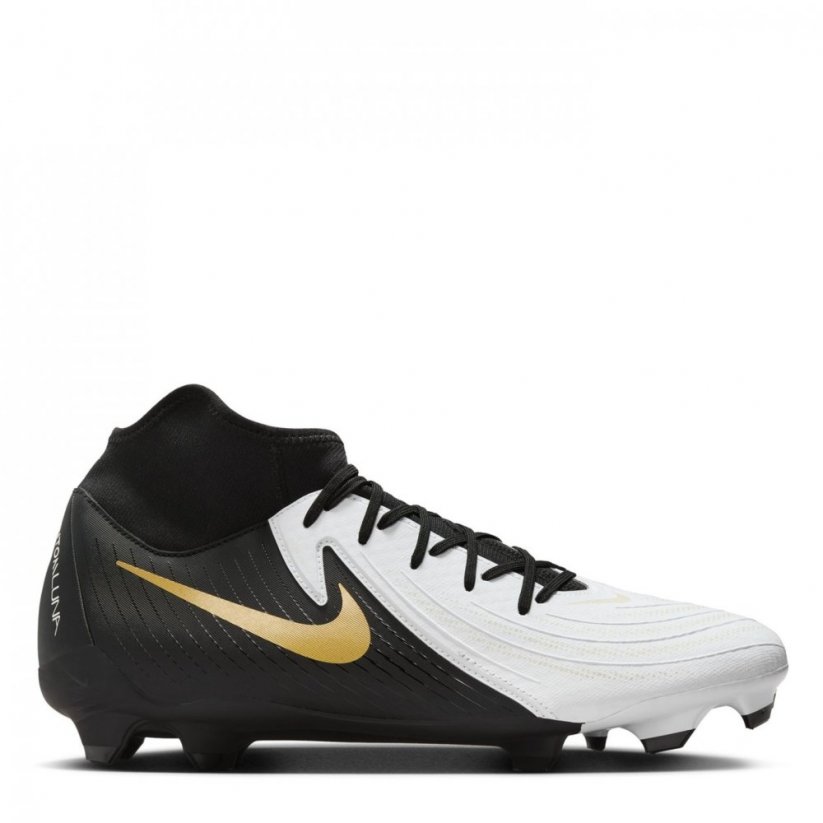 Nike Phantom Luna II Academy Firm Ground Football Boots White/Blk/Gold