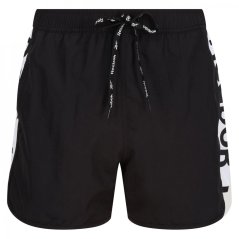 Reebok Silver Swim Shorts Black/White