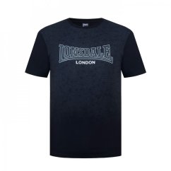 Lonsdale Tee Shirt Geo Black