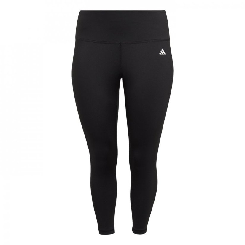 adidas Training Essentials High-Waisted 7/8 Leggings (Plus Size) Black