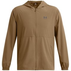 Under Armour Men's Vibe Woven Windbreaker Brown