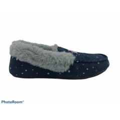 Original Penguin Kids' Bedtime Moccasin Slipper Navy Stars