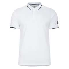 Umbro Men's Rugby Polo Shirt White