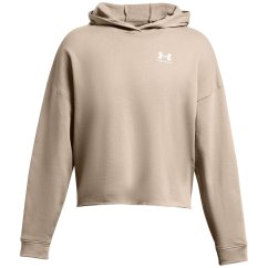 Under Armour Women's Rival Terry Os Performance Hoodie Brown