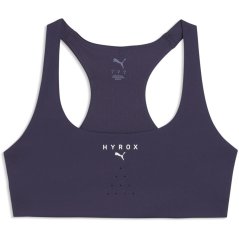 Puma Women's Hyrox Tech Hyrox Non Wired Medium Impact Sports Bra Deep Plum