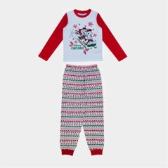 Character Festive Mickey Mouse Pyjama Set Mickey Mouse