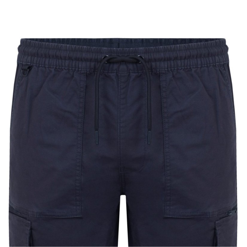 Fabric Cargo Short Sn Black