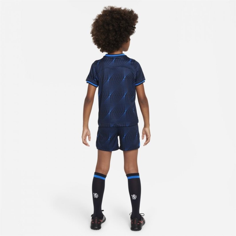 Nike Chelsea Away Minikit 2023 2024 Infants Soar/Gold/White