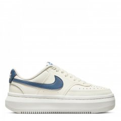 Nike Court Vision Alta Leather Womens Trainers Sail/Blue