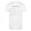Castore England Cricket Ashes T-Shirt Unisex Brilliant White