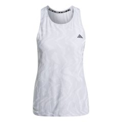 adidas Ultimate Airchill Engineered Tank Top Womens Halo Silver