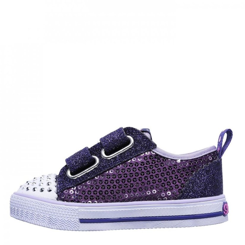 Skechers Twinkle Toes Itsy Bitsy Shoes Infant Girls Purple