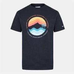 Columbia Path Short-Sleeve Performance pánské tričko Black
