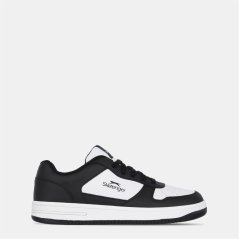 Slazenger Tower Low Trainers Womens Black/White
