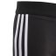 adidas Girls 3 Stripes Leggings Black/White