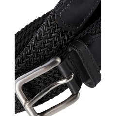 Jack and Jones Spring Woven Belt Mens Black