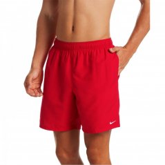 Nike Essential 7inch Volley Shorts Mens University Red