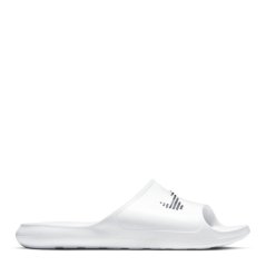 Nike Victori Shower Sliders Mens White/Black