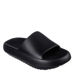 Skechers Arch Fit Horizon Slider Slippers Womens Black/Black