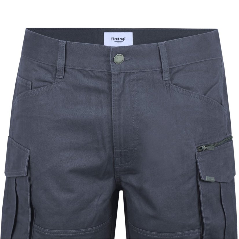 Firetrap BTK pánske šortky Charcoal