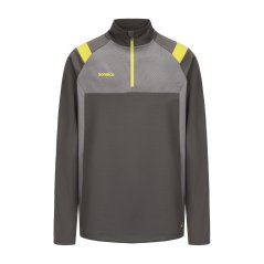 Sondico Blaze 1/4 Zip Football Drill Top Mens Grey/Green