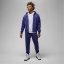 Air Jordan Essentials Men's Full-Zip Fleece Hoodie Purple/White