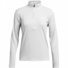 Under Armour Text half Zip Ld43 Halo Gry/Wht