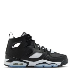 Air Jordan Flight Club '91 Big Kids' Shoes Black/White