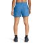 Under Armour Women's Performance Terry Gym Shorts Blue