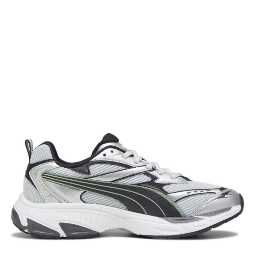 Puma Trainers Grey/Green