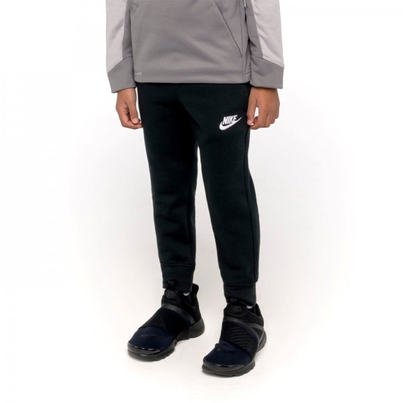 Nike Fleece Jogging Bottoms Infants Black