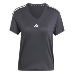 adidas Essentials 3-Stripes dámske tričko Black