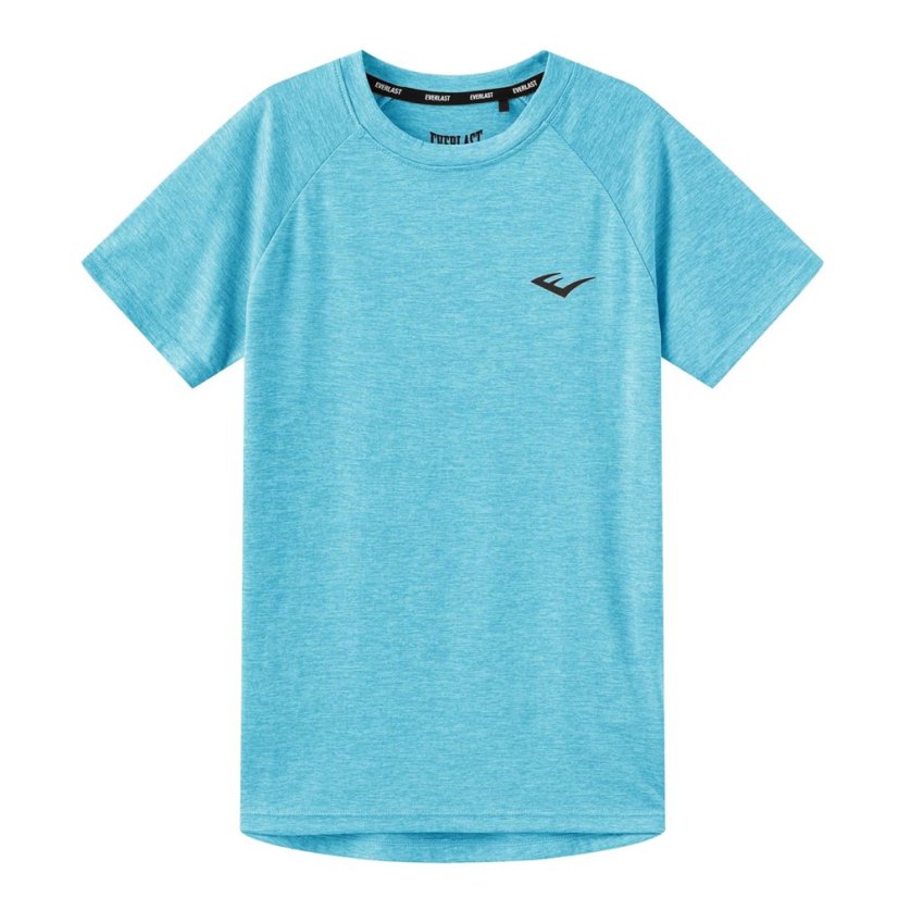 Everlast Flex Tee Junior Cyan Blue