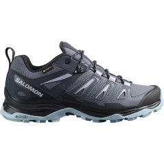 Salomon X Ultra Prime 2 GTX Womens Hiking Shoe Grisaille/Blu