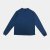 Howick Men's 3 Button Cotton Long Sleeve Pyjama Sets Blue Plain