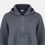 Firetrap Women's Washed ZT Cotton Long Sleeve Zip Hoodie Grey