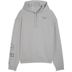 Puma Mens Puma Hyrox Cloudspun Hoodie Grey Heather