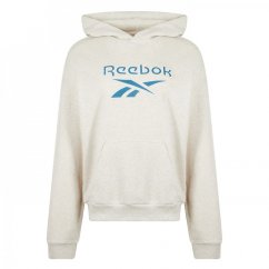 Reebok Classics Big Logo Fleece Hoodie Chalk Mel
