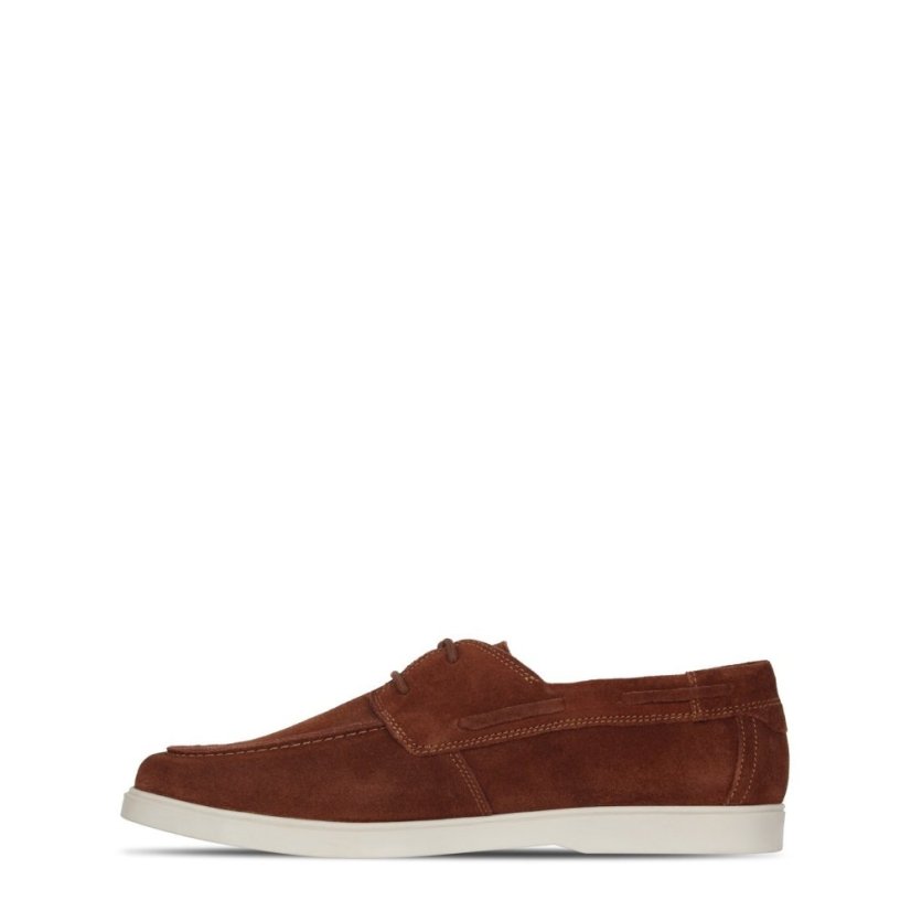 Fabric Suede Lace Up Sn99 Brown