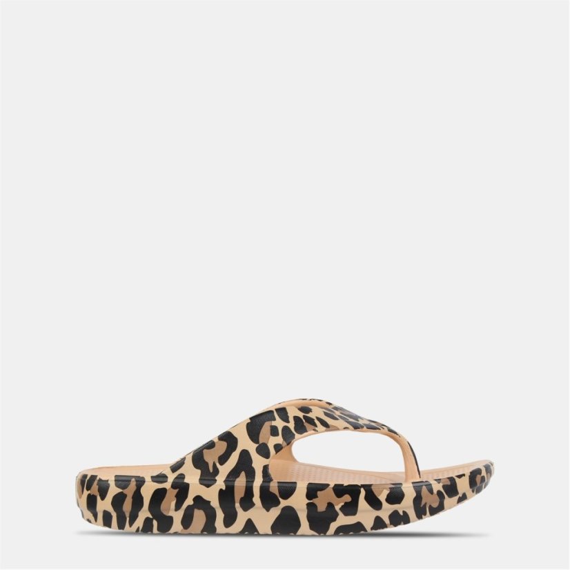 Hot Tuna HT Flip Flops Womens Leopard